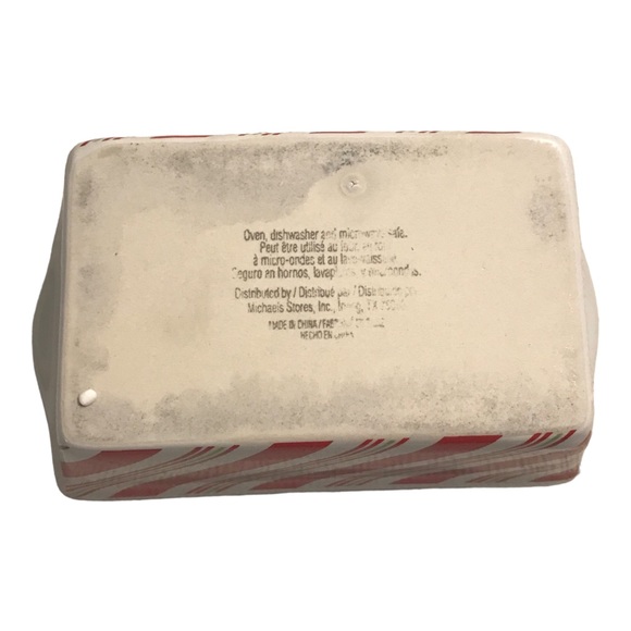 Ceramic Christmas Mini Loaf Pan - Picture 4 of 4